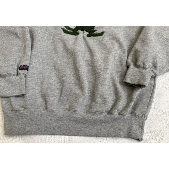 90s Notre Dame Stitched Jansport Sweatshirt Fighting Irish Small Vintage 42” Men - Picture 4 of 11